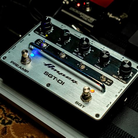 sgt guitar|ampeg sgt di bass pedal.